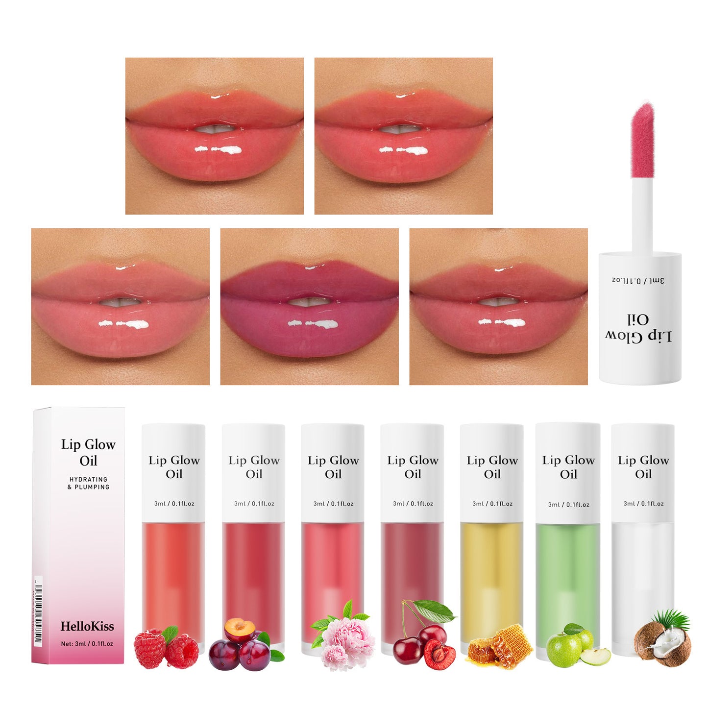 Alkar™ Light Moisturizing Fruit Flavor Lip Gloss